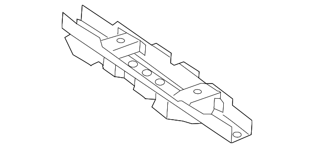 19317664 Деталь REAR CROSSMEMBER