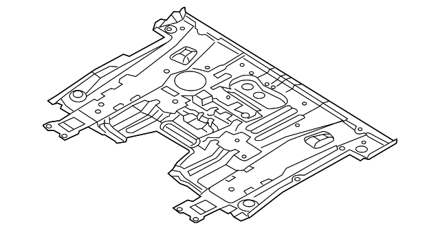 19317194 Деталь FRONT FLOOR PAN