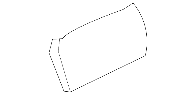 3D0-858-751-B41 Деталь SHOULDER BELT COVER, LEFT