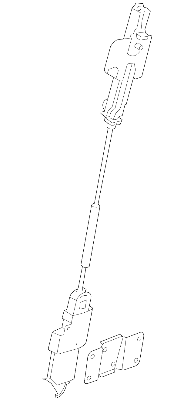 3D7-857-820-D Деталь HEIGHT ADJUSTER, RIGHT