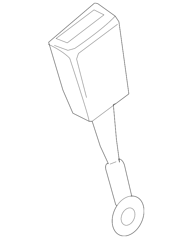 3D0-857-756-F-PNE Деталь BUCKLE END, RIGHT