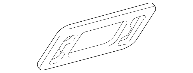 81272-06031 Деталь LICENSE LAMP GASKET, RIGHT