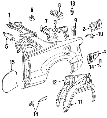 Celica INNER STRUCTURE