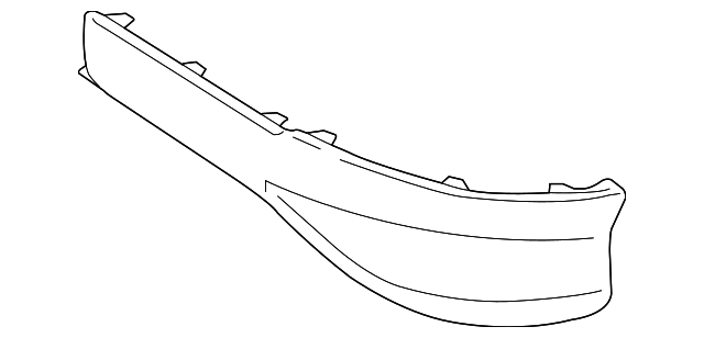 76852-04902 Деталь SPOILER, LEFT
