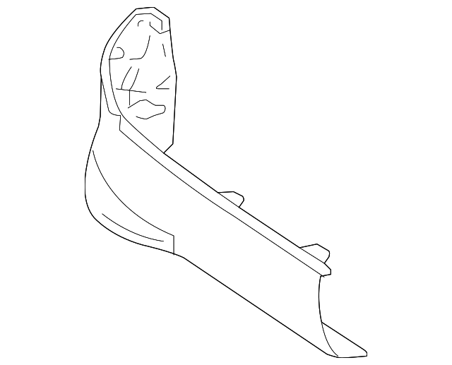 76851-04902 Деталь SPOILER, RIGHT