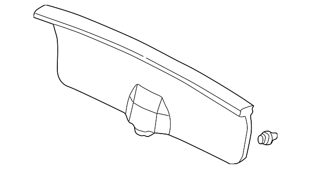 84440-S03-000ZB Деталь LINING ASSY., TAILGATE *NH178L* (EXCEL C