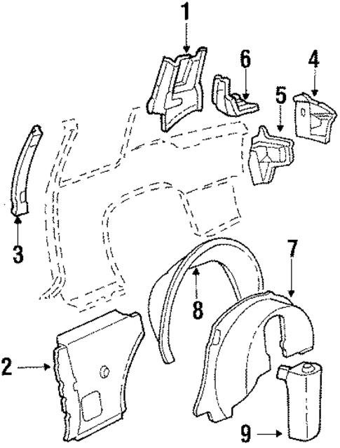 Fleetwood INNER STRUCTURE & RAILS 2