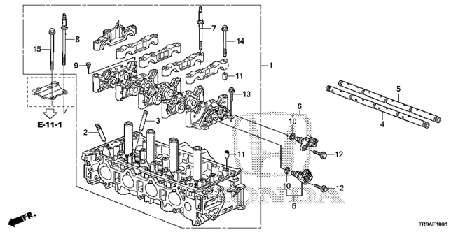 CIVIC SEDAN CYLINDER HEAD (2.4L)