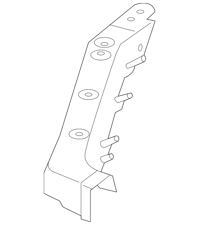 22959558 Деталь UPPER EXTN, LEFT