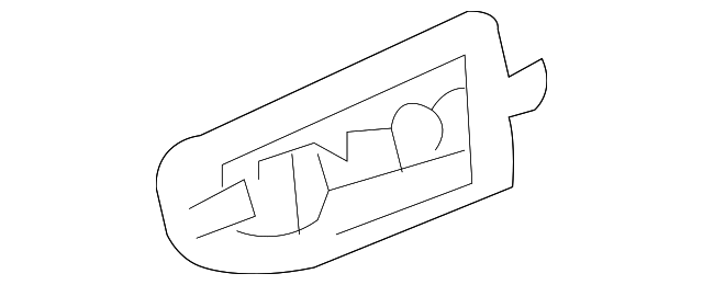25961847 Деталь GRILLE, LEFT