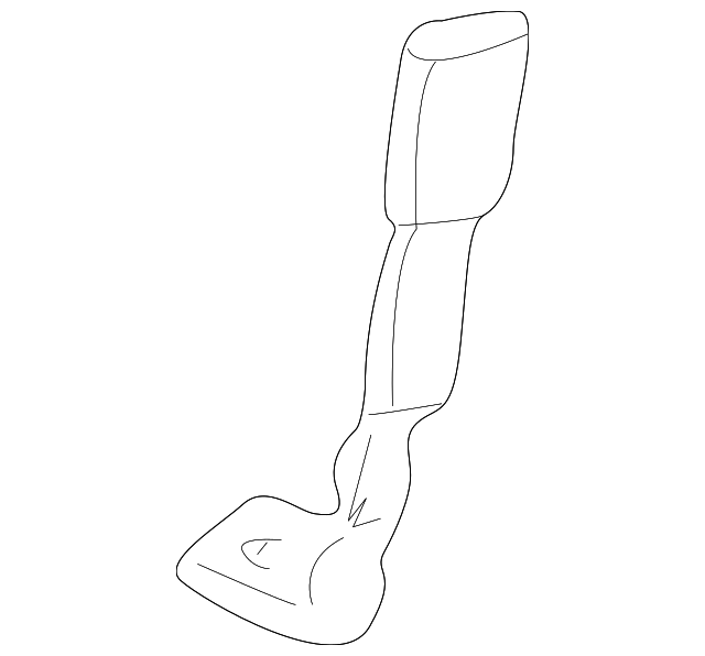 88957651 BUCKLE, RIGHT