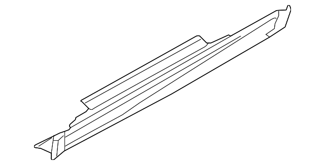 51-71-0-392-891 Деталь ROCKER MOLDING, LEFT