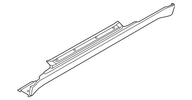 51-71-7-124-373 Деталь ROCKER MOLDING, LEFT