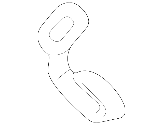 30024683 Деталь CARGO COVER BRACKET, LEFT