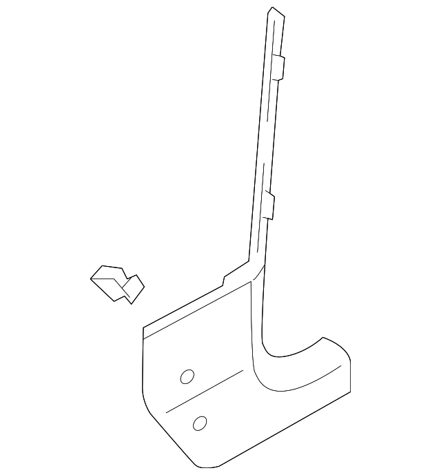 8T1-867-272-B-1FU Деталь KICK PANEL TRIM, RIGHT