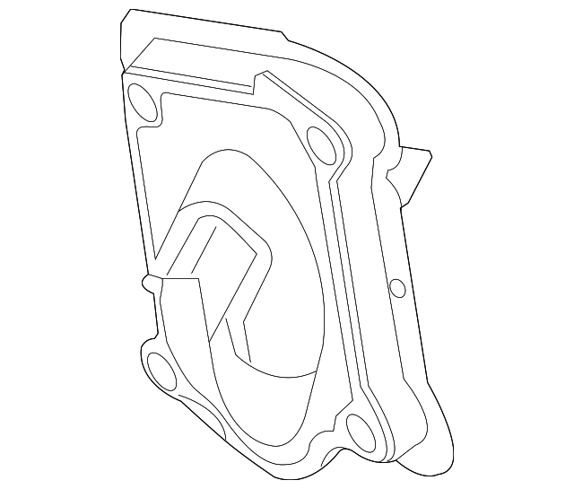 19316663 Деталь HOLE COVER