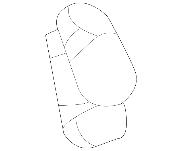 87844-1PA0A Деталь SEAT BELT ASSY COVER, LEFT