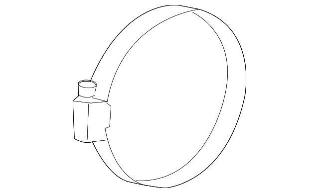 53034196AB Деталь LOWER HOSE CLAMP
