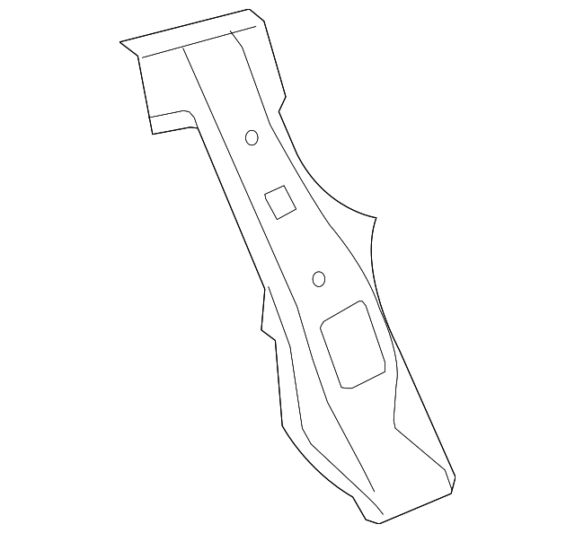 61704-12120 Деталь WHEELHOUSE BRACE, LEFT