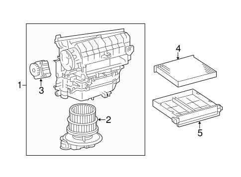 RC F BLOWER MOTOR & FAN