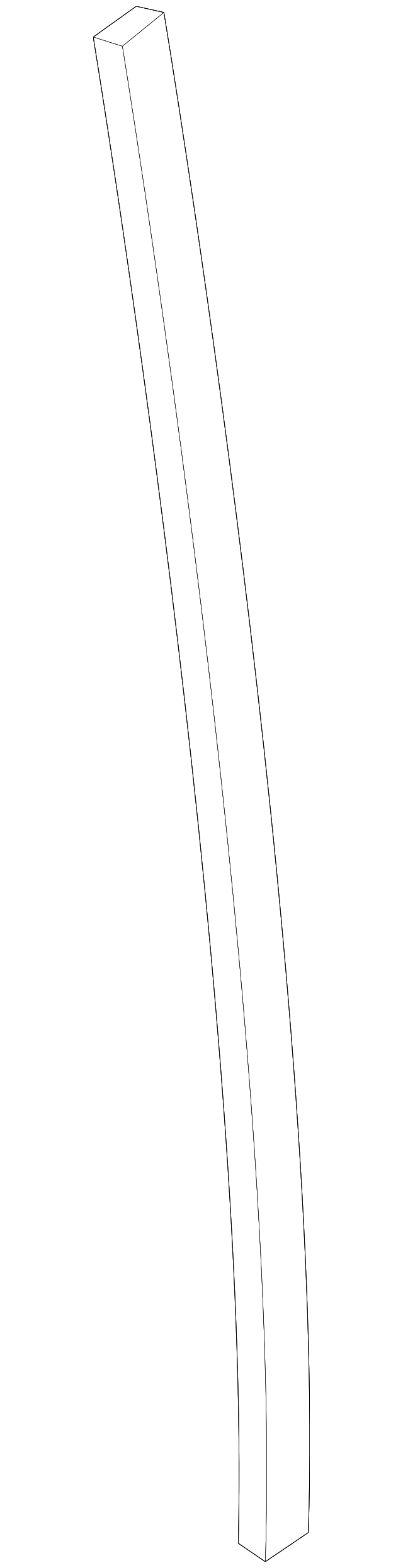 51-37-7-267-909 Деталь PILLAR MOLDING, LEFT