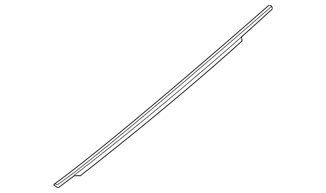 828201MA0B Деталь BELT MOLDING, RIGHT