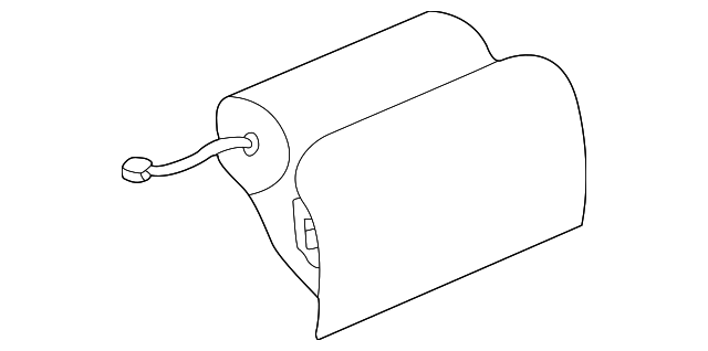 0K2DJ-57K50B96 Деталь PASSENGER AIR BAG