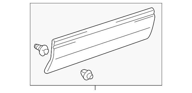 75071-08010-B0 Деталь BODY SIDE MLDG, RIGHT