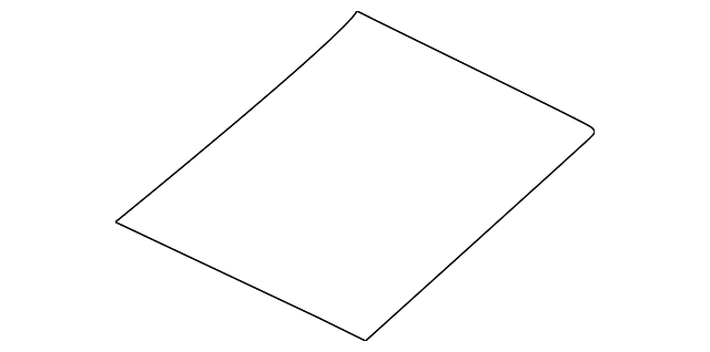 4883392AA Деталь SLIDING GLASS