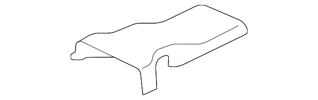 MR606797 Деталь ANCHOR COVER, LEFT