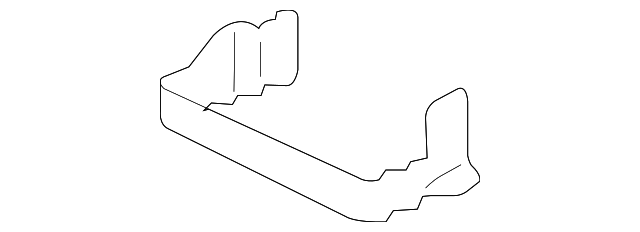 MR966170 Деталь LOWER COVER, RIGHT
