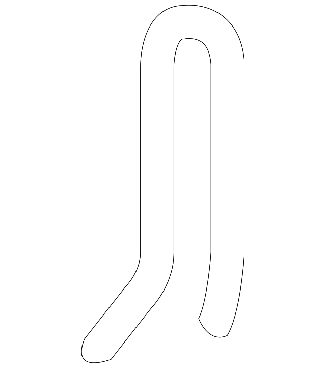06025867 Деталь CABLE CLIP