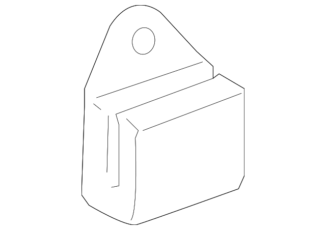 19152528 Деталь BUCKLE END, LEFT