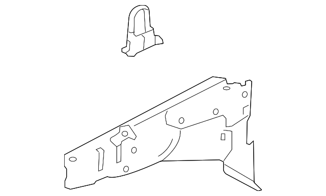 53707-0R010 Деталь INNER REINF, RIGHT