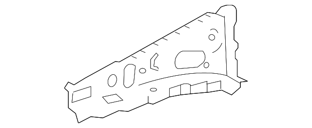 53705-0R030 Деталь UPPER RAIL, RIGHT