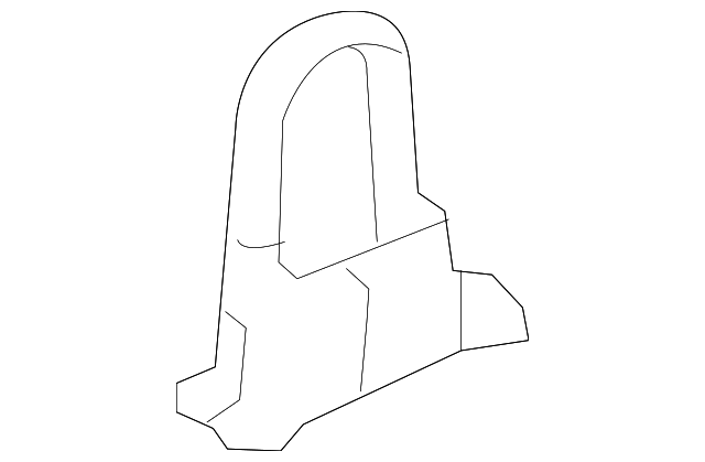 53716-42020 Деталь REAR EXTN, LEFT