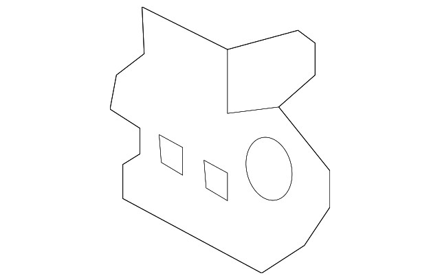 53813-0R030 Деталь EXTENSION, RIGHT