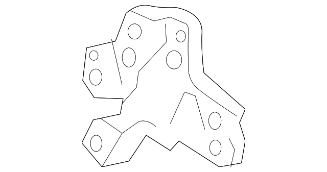 53803-42020 Деталь FRONT BRACE, RIGHT
