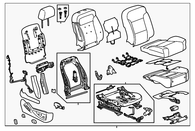 23239002 Деталь SEAT ASSY