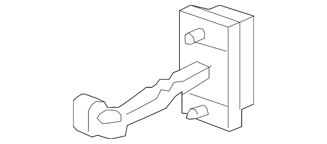 92258181 DOOR CHECK, RIGHT