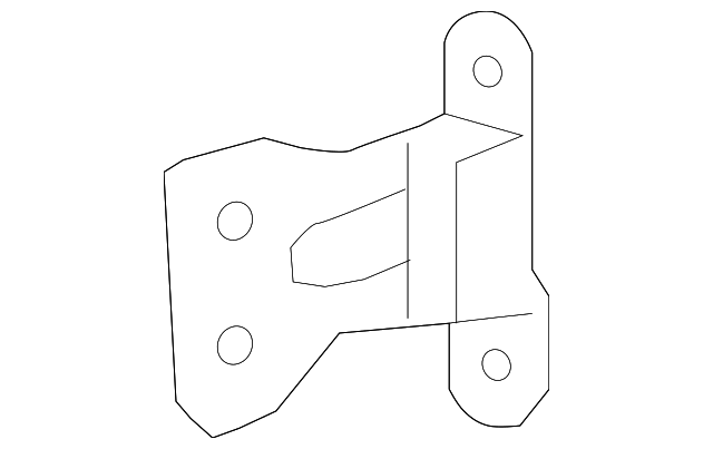 92262662 LOWER HINGE, LEFT