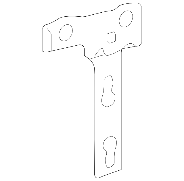 25786494 INTERCOOLER BRACKET, RIGHT