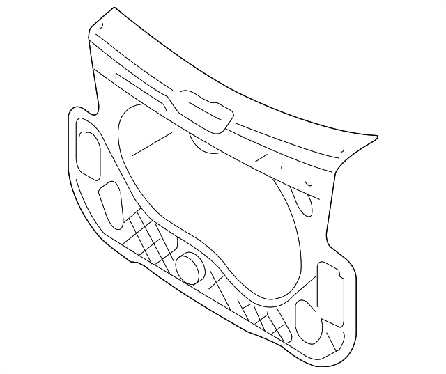 4F0-805-594-D Деталь RADIATOR SUPPORT