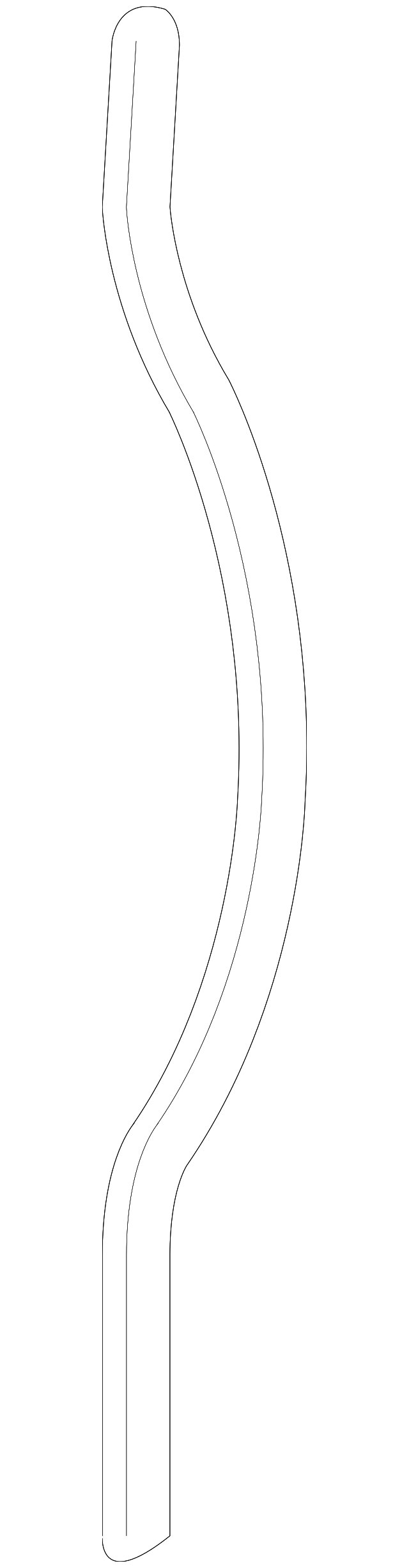 4F0-121-221 Деталь SIDE SEAL, RIGHT