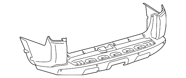 52159-35923 Деталь BUMPER COVER