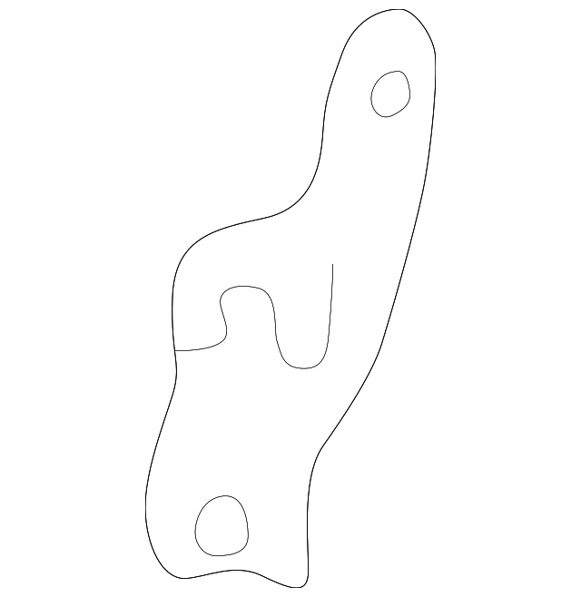 1L2Z7N291BA Деталь COOLER LINE CLIP