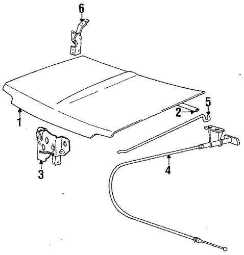 Colt HOOD & COMPONENTS