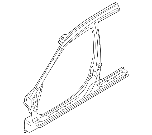 76023-5Y731 Деталь PANEL ASSY, LEFT