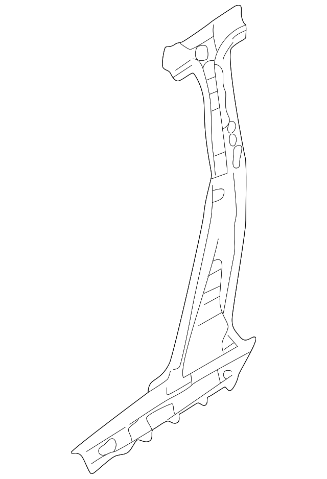 76531-4Y930 Деталь PILLAR REINF, LEFT
