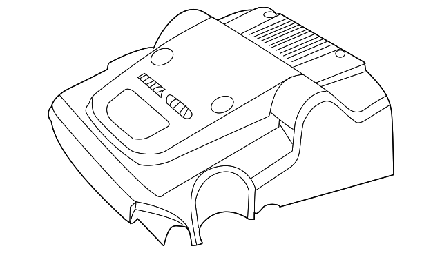 53013728AE Деталь ENGINE COVER